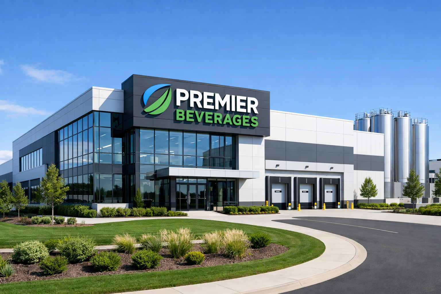 Exterior view of Ya Ya Foods USA manufacturing facility