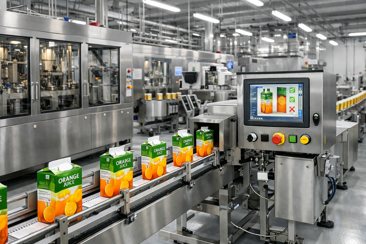 Tetra Pak production line for shelf-stable beverages
